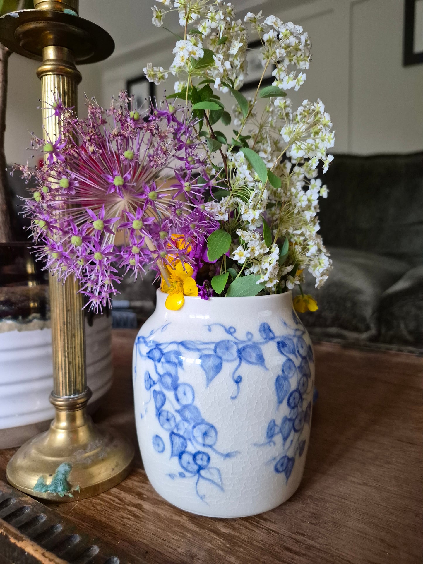 Vase, Morning Glory