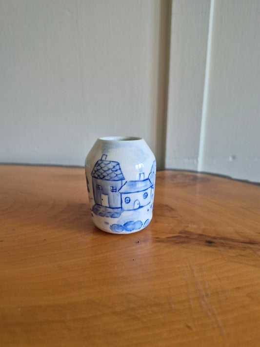 Mini Bud Vase, Houses