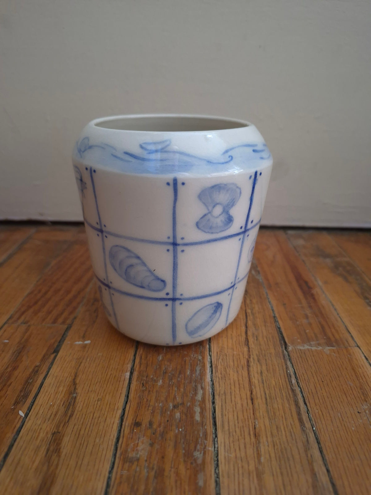 Vase, Delft Tile Sea Side