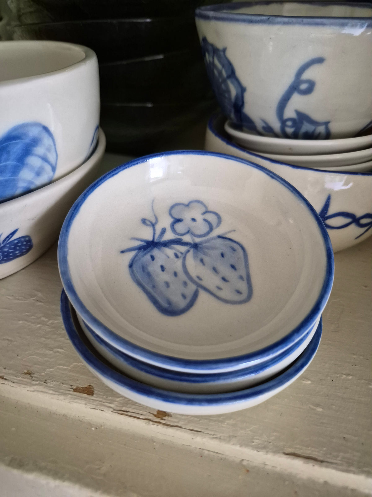 Trinket Dish, Strawberry