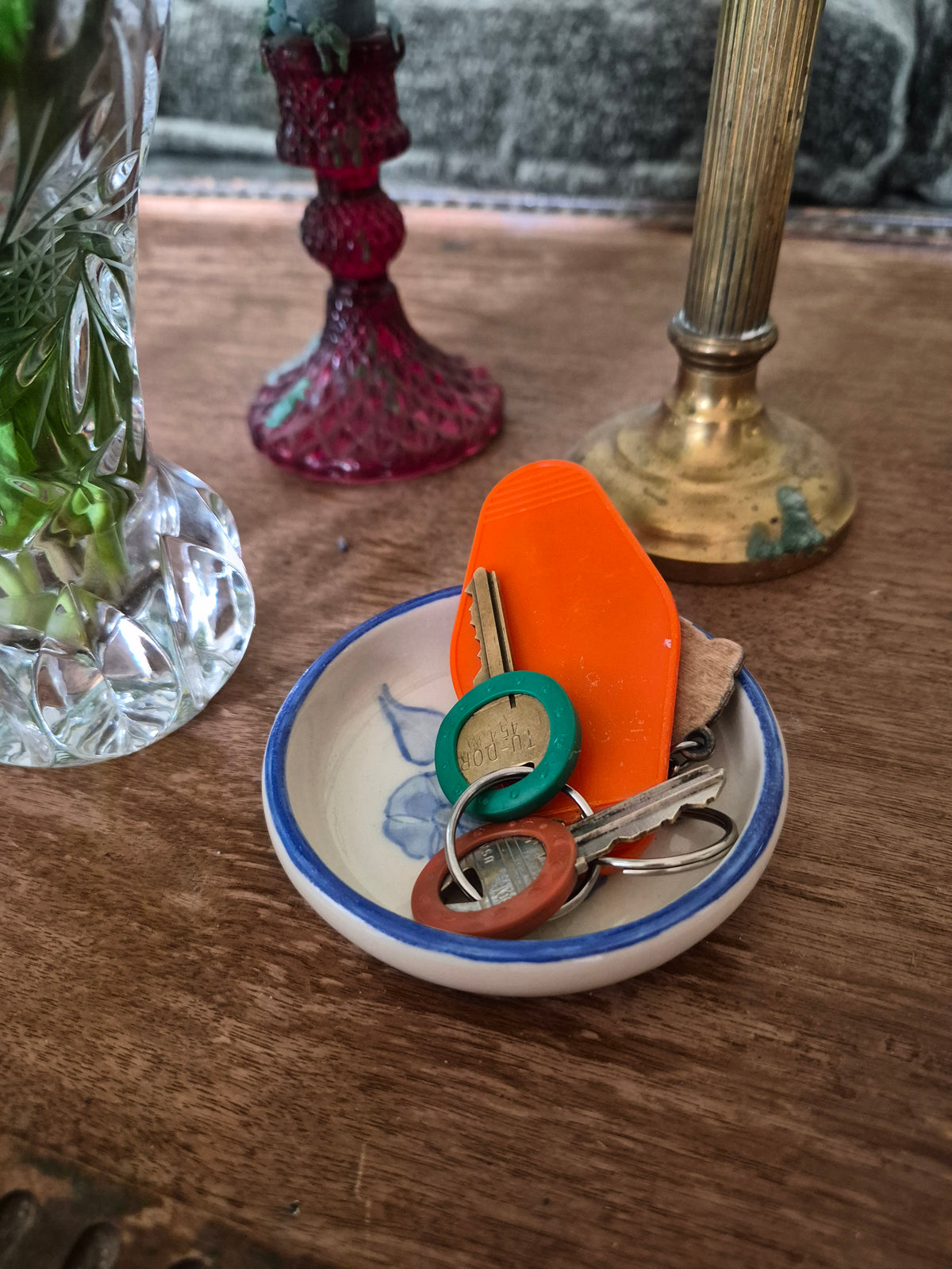Trinket Dish, Morning Glory