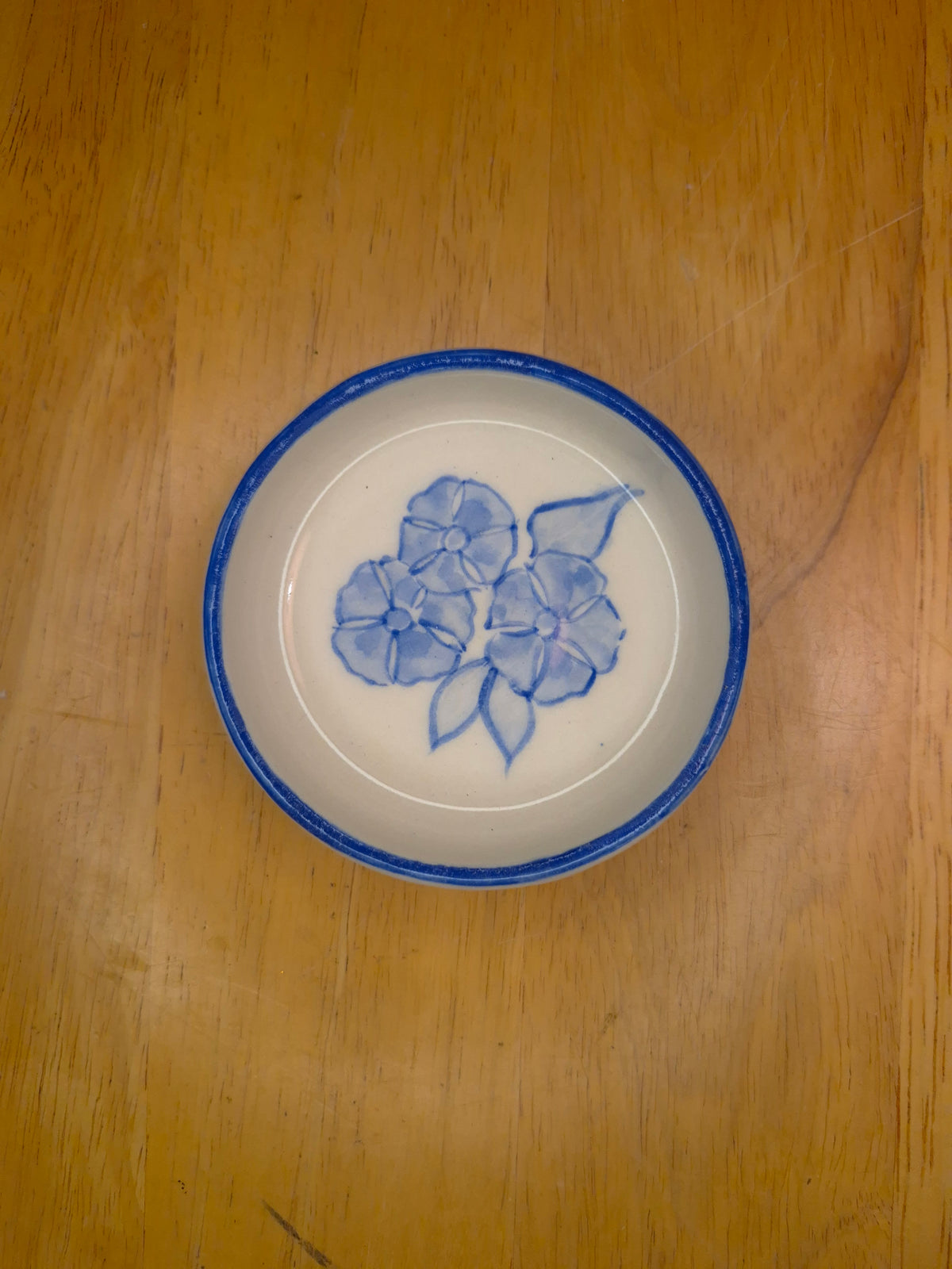 Trinket Dish, Morning Glory